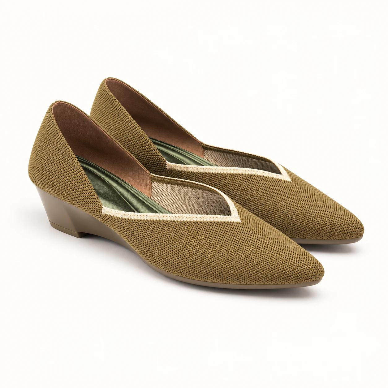 MALOVE heart wedge shoes 20P18-1