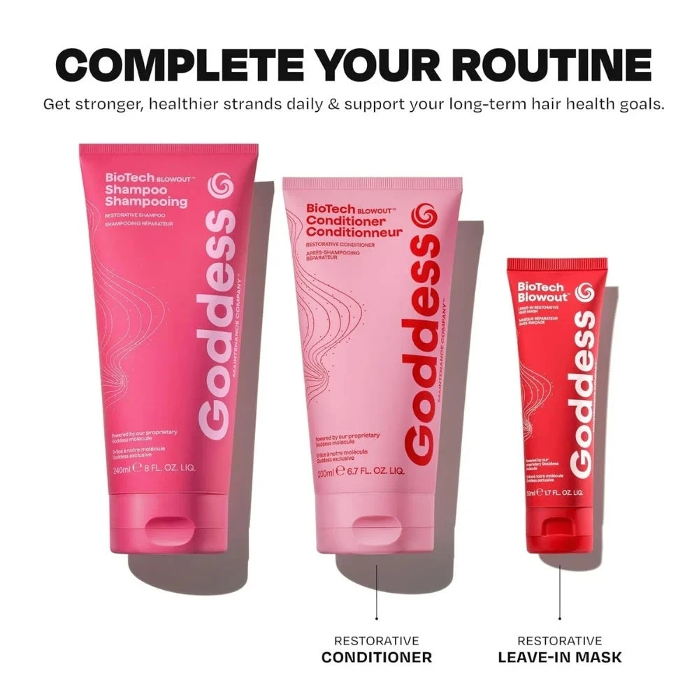 Goddess three-step haircare set
