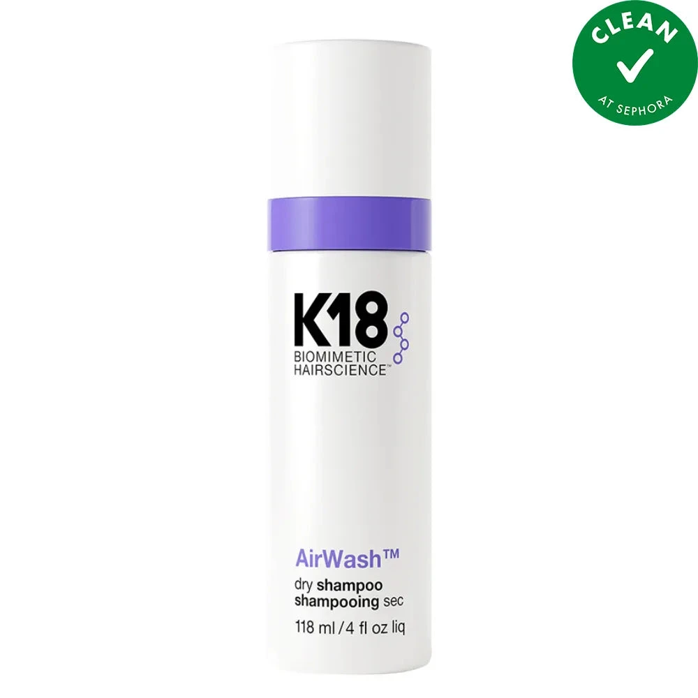 K18 AirWash dry shampoo · 118 ml