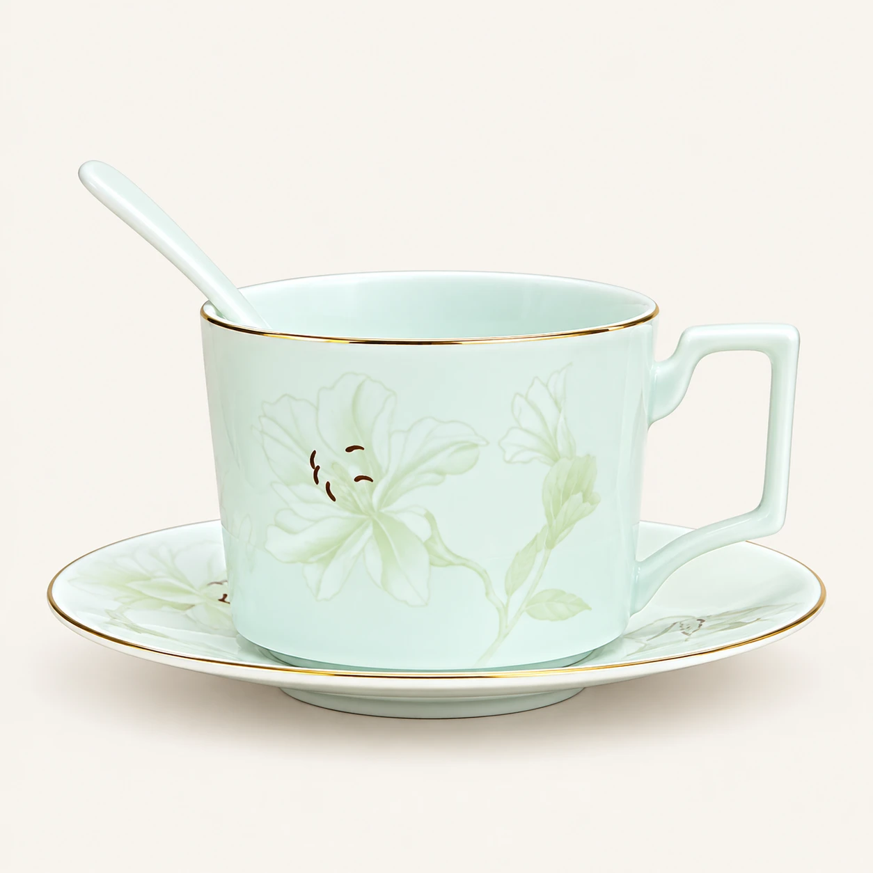 Magnolia celadon tableware