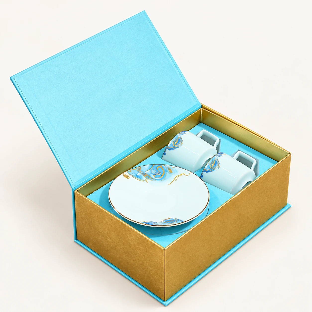 Starry celadon tableware