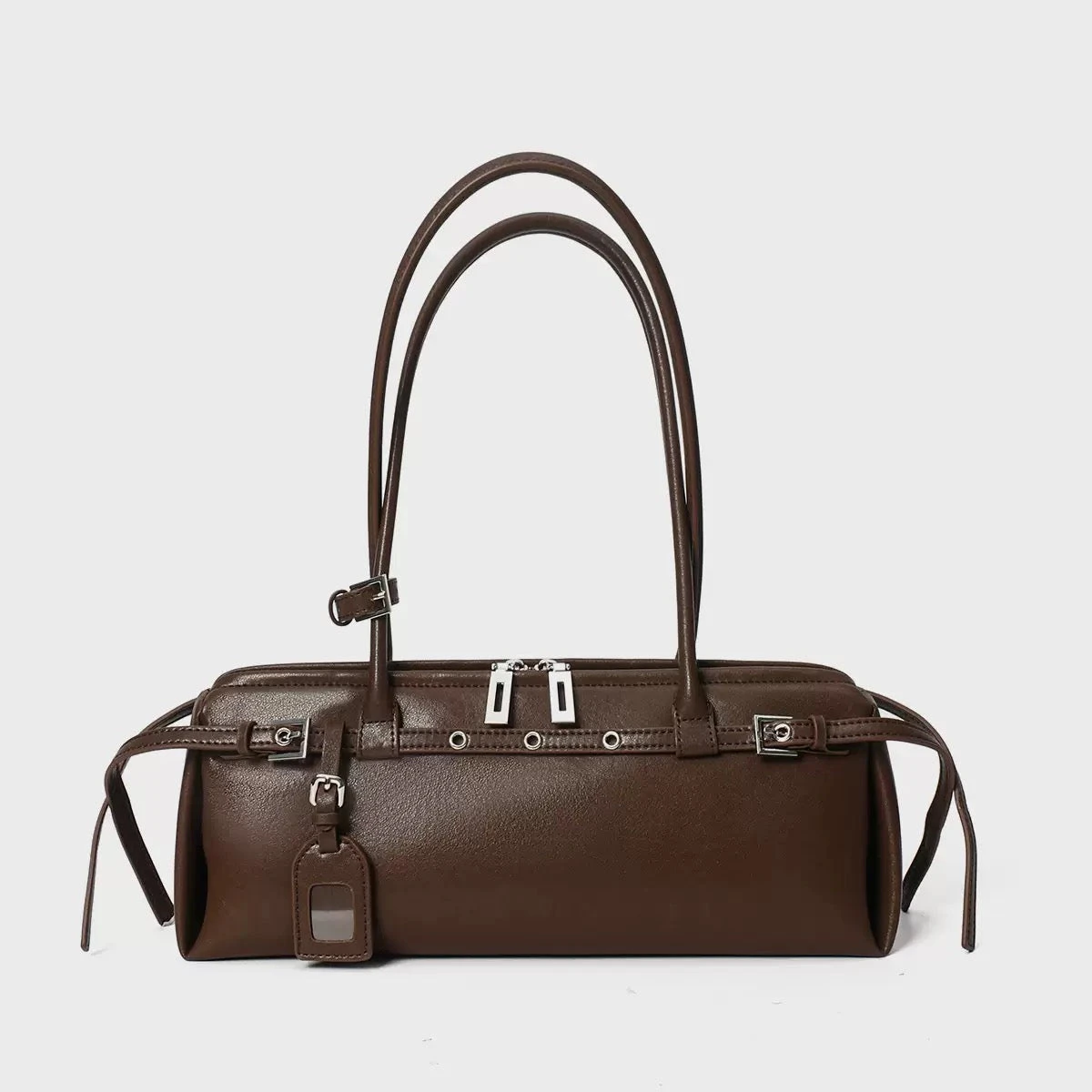 HONAYIN leather baguette handbag L26050