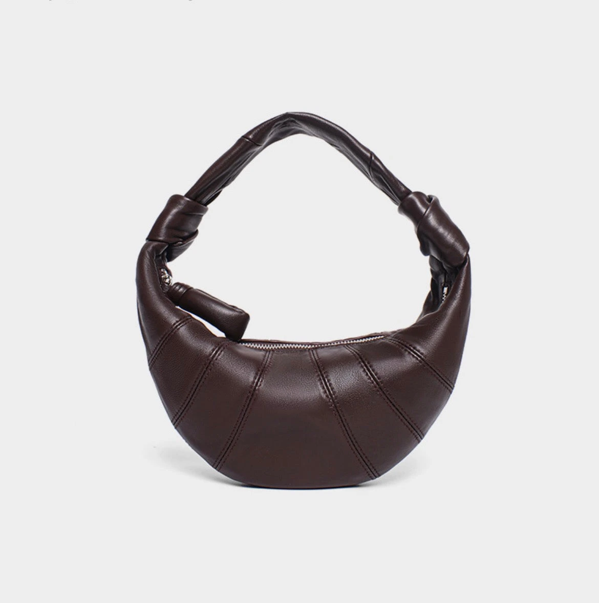 HONAYIN sheepskin crescent bag 26034